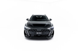 Street+ Spoilerlippe Front Ansatz V.1 passend für Audi A6 S-Line C9 schwarz Hochglanz