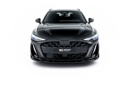 Cup Spoilerlippe Front Ansatz V.2 für Audi A6 S-Line C9 schwarz Hochglanz