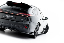 Street+ Mittlerer Diffusor RACE Heck Ansatz V.2 passend für Audi A6 S-Line C9 schwarz Hochglanz