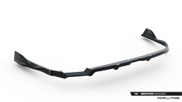 Street+ Mittlerer Diffusor RACE Heck Ansatz V.2 passend für Audi A6 S-Line C9 schwarz Hochglanz