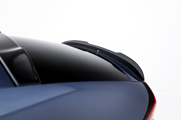 Heck Spoiler Aufsatz Abrisskante passend für Cupra Tavascan Mk1 schwarz Hochglanz