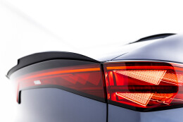 Heck Spoiler Aufsatz Abrisskante für Cupra Tavascan Mk1 schwarz Hochglanz