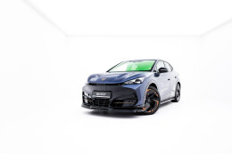 Cup Spoilerlippe Front Ansatz für Cupra Tavascan Mk1 schwarz Hochglanz
