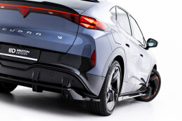 Mittlerer Cup Diffusor DTM Look Heck Ansatz für Cupra Tavascan Mk1 schwarz Hochglanz