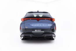 Mittlerer Cup Diffusor DTM Look Heck Ansatz für Cupra Tavascan Mk1 schwarz Hochglanz