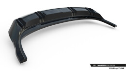 Mittlerer Cup Diffusor DTM Look Heck Ansatz für Cupra Tavascan Mk1 schwarz Hochglanz
