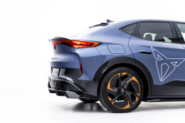 Street+ Mittlerer Diffusor RACE Heck Ansatz passend für CUPRA Tavascan Mk1 schwarz Hochglanz