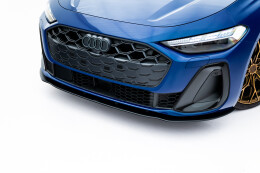 Street Pro Cup Spoilerlippe Front Ansatz für Audi A5 S-Line / S5 Limousine / Avant B10 rot