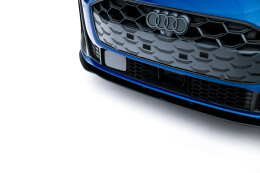 Street Pro Cup Spoilerlippe Front Ansatz für Audi A5 S-Line / S5 Limousine / Avant B10 rot