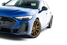 Street Pro Cup Spoilerlippe Front Ansatz für Audi A5 S-Line / S5 Limousine / Avant B10 rot