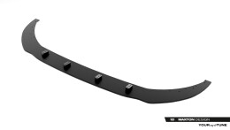 Street Pro Cup Spoilerlippe Front Ansatz für Audi A5 S-Line / S5 Limousine / Avant B10 rot