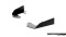 Front Stoßstange Flaps für Audi A5 S-Line / S5 Limousine / Avant B10 schwarz Hochglanz