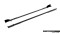 Street Pro Seitenschweller Ansatz Cup Leisten + Flaps für Audi A5 S-Line / S5 Limousine / Avant B10 schwarz + Flaps Hochglanz
