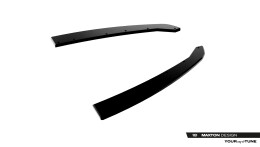 Street Pro Heck Ansatz Flaps Diffusor für Audi S5 Limousine / Avant B10 schwarz