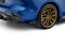 Street Pro Heck Ansatz Flaps Diffusor + Flaps für Audi S5 Limousine / Avant B10 rot + Flaps Hochglanz