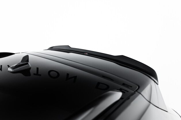 Heck Spoiler Aufsatz Abrisskante für VW Touareg R-Line Mk3 Facelift schwarz Hochglanz