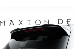 Heck Spoiler Aufsatz Abrisskante für VW Touareg R-Line Mk3 Facelift schwarz Hochglanz