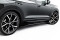 Seitenschweller Ansatz Cup Leisten für VW Touareg R-Line Mk3 Facelift schwarz Hochglanz