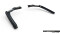 Mittlerer Cup Diffusor DTM Look Heck Ansatz V.1 für BMW 5er / i5 M-Paket Limousine / Touring G60 / G61 schwarz Hochglanz
