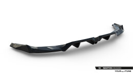 Mittlerer Cup Diffusor DTM Look Heck Ansatz V.1 für Audi RS3 Sportback 8Y Facelift schwarz Hochglanz