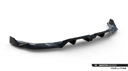 Mittlerer Cup Diffusor DTM Look Heck Ansatz V.3 für Audi RS3 Sportback 8Y Facelift schwarz Hochglanz