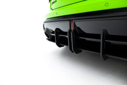 Street Pro Heckschürze für Audi RS3 Sportback 8Y Facelift schwarz