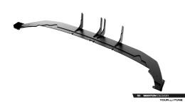 Street Pro Heckschürze + Flaps für Audi RS3 Sportback 8Y Facelift schwarz + Flaps Hochglanz