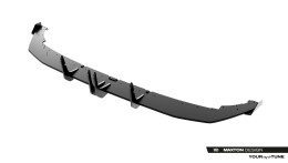 Street Pro Heckschürze + Flaps für Audi RS3 Sportback 8Y Facelift rot + Flaps Hochglanz