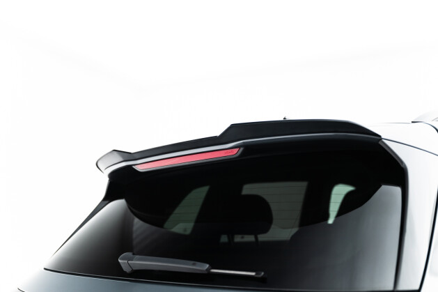 Heck Spoiler Aufsatz Abrisskante passend für VW Tiguan R-Line Mk3 schwarz Hochglanz
