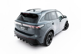 Heck Spoiler Aufsatz Abrisskante für VW Tiguan R-Line Mk3  schwarz Hochglanz