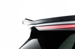 Heck Spoiler Aufsatz Abrisskante passend für VW Tiguan R-Line Mk3 schwarz Hochglanz