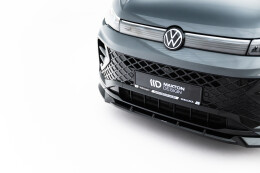 Cup Spoilerlippe Front Ansatz V.1 für VW Tiguan R-Line Mk3  schwarz Hochglanz