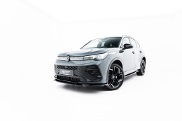 Cup Spoilerlippe Front Ansatz V.1 für VW Tiguan R-Line Mk3  schwarz Hochglanz