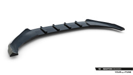 Cup Spoilerlippe Front Ansatz V.1 für VW Tiguan R-Line Mk3  schwarz Hochglanz