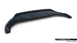 Cup Spoilerlippe Front Ansatz V.2 für VW Tiguan R-Line Mk3  schwarz Hochglanz