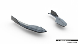 Carbon Fiber Heck Ansatz Flaps passend für Audi RS3 Limousine 8Y FL