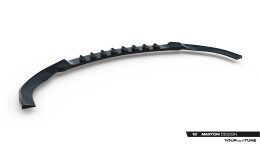 Cup Spoilerlippe Front Ansatz für Mercedes-AMG CLE 53 Aero C236 schwarz Hochglanz