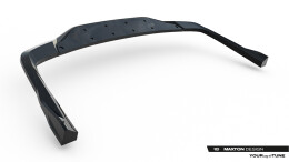 Mittlerer Cup Diffusor DTM Look Heck Ansatz für Mercedes-AMG CLE 53 Aero C236 schwarz Hochglanz