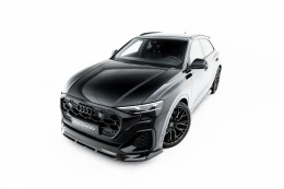 Prepreg Carbon Fiber Cup Spoilerlippe Front Ansatz für Audi SQ8 / Q8 S-Line Mk1 Facelift