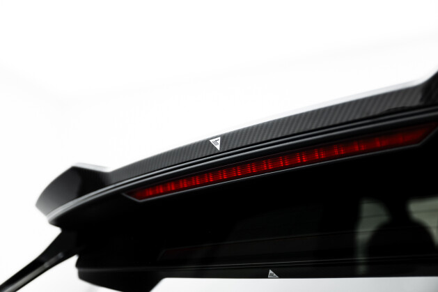 Carbon Fiber Dach Spoiler (Oberer) passend für Audi SQ8 / Q8 S-Line Mk1 FL