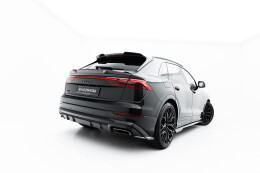 Carbon Fiber Heck Ansatz Flaps passend für Audi Q8 S-Line Mk1 FL