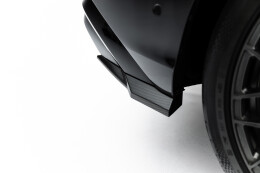 Carbon Fiber Heck Ansatz Flaps passend für Audi Q8 S-Line Mk1 FL