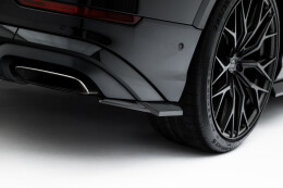 Prepreg Carbon Fiber Heck Ansatz Flaps Diffusor für Audi Q8 S-Line Mk1 Facelift