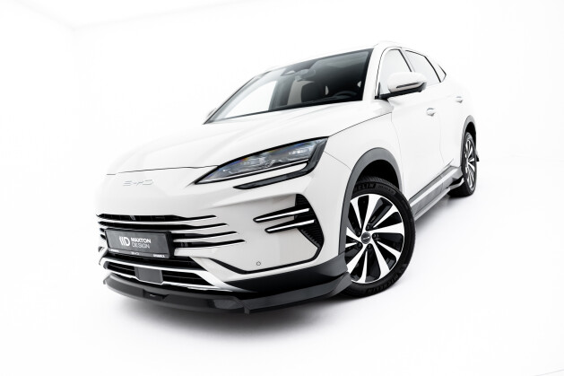 Cup Spoilerlippe Front Ansatz V.2 passend für BYD Seal U Mk1 schwarz Hochglanz