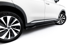 Seitenschweller Ansatz Cup Leisten für BYD Seal U Mk1 schwarz Hochglanz