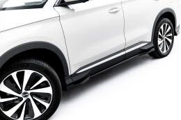 Seitenschweller Ansatz Cup Leisten passend für BYD Seal U Mk1 schwarz Hochglanz