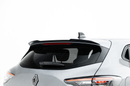 Heck Spoiler Aufsatz Abrisskante passend für Renault Clio Mk5 FL schwarz Hochglanz