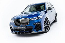 Carbon Fiber Spoilerlippe Front Ansatz passend für BMW X7 M-Paket G07