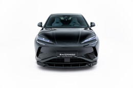 Cup Spoilerlippe Front Ansatz passend für BYD Sealion 7 Mk1 schwarz Hochglanz