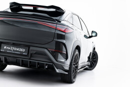 Mittlerer Cup Diffusor DTM Look Heck Ansatz für BYD Sealion 7 Mk1 schwarz Hochglanz